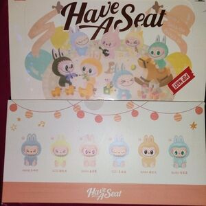 POP MART Labubu Have A Seat Complete Set Of 6 Blind Boxes Collection No Repeats!